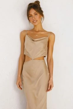 Eisley Midi Dress TAUPE 9 Eisley Midi Dress TAUPE -Mona Shop 6 L4A3906 16249.1629960670