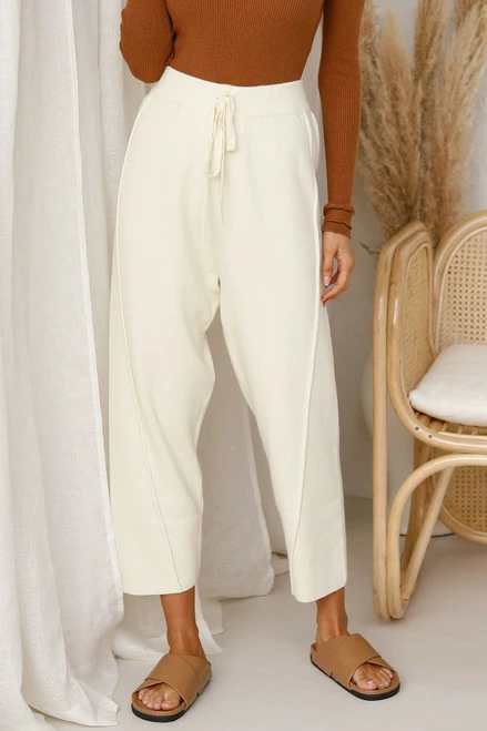 Sonny Knit Pants CREAM Sonny Knit Pants CREAM -Mona Shop 6 L4A5586 19438.1594189584