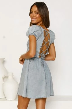 Angelina Dress DENIM -Mona Shop 8 L4A0268 20559.1647121931