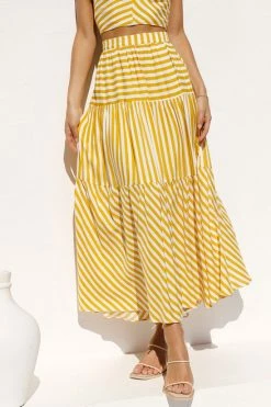 Kerry Set YELLOW STRIPE -Mona Shop 8 L4A1728 91966.1639985997