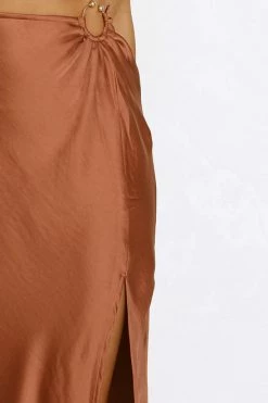 Monaita Skirt RUST 13 Monaita Skirt RUST -Mona Shop 934L8A2311 54685.1655275931