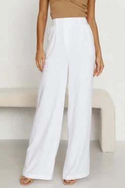 Carlee Pants WHITE -Mona Shop 94L8A2088 48856.1653373732