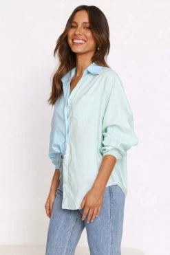 Lira Shirt BLUE -Mona Shop 94L8A2233 96457.1654057908