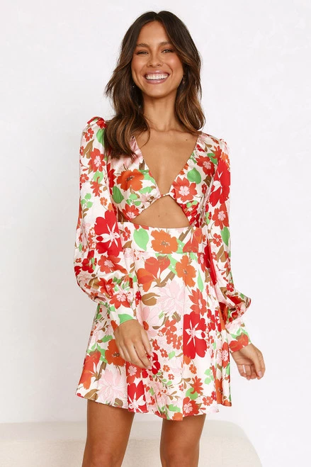 Rebecca Dress FLORAL Rebecca Dress FLORAL -Mona Shop 974L8A1890 48858.1653542326