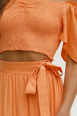 Erina Top ORANGE -Mona Shop 99 L4A1408 06569.1636603018