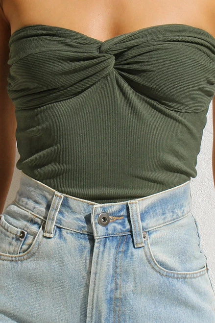 Bonnie Top KHAKI Bonnie Top KHAKI -Mona Shop 9IMG 1941 86319.1658121490