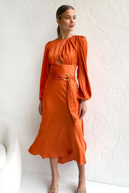 Tatiana Dress ORANGE Tatiana Dress ORANGE -Mona Shop 9IMG 2173 1 71131.1655784434