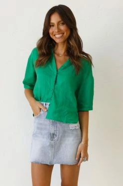 Lucia Denim Skirt -Mona Shop 9 L4A0463 24550.1640926878