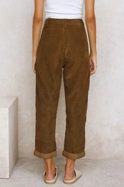 August Pants CHOCOLATE 13 August Pants CHOCOLATE -Mona Shop 9 L4A1963 63710.1651553011