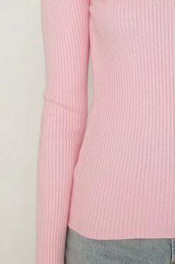 Shiloh Knit Top PINK -Mona Shop 9 L8A1612 45226.1657604777