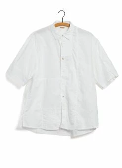 KAPITAL KATMANDU | Short Sleeve Patch Shirt | White