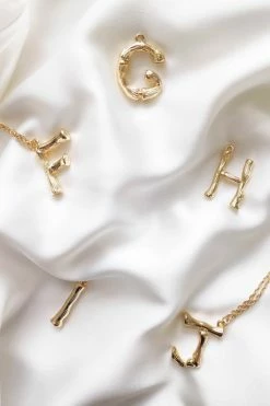 Initial Necklace F-J