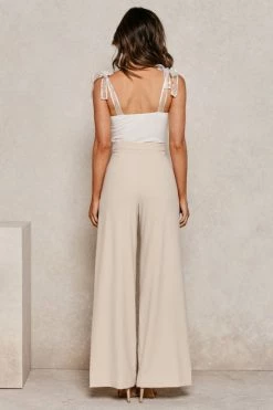 Rodeo Pants BEIGE -Mona Shop H6A4576 93115.1626999606