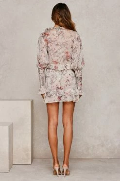 Dreamz Skirt CREAM FLORAL 12 Dreamz Skirt CREAM FLORAL -Mona Shop H6A7088 01703.1570086299