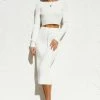 Linda Skirt WHITE 1 Linda Skirt WHITE -Mona Shop HM 389 12033.1625111368