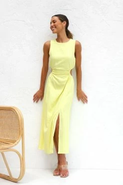 Lucinda Dress CITRON -Mona Shop IMG 0179 43641.1675310095