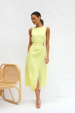 Lucinda Dress CITRON -Mona Shop IMG 0181 73066.1675390480