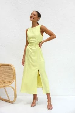 Lucinda Dress CITRON -Mona Shop IMG 0182 22376.1675390477