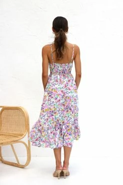 Ellie Dress PURPLE MULTI -Mona Shop IMG 0561 06439.1675940693