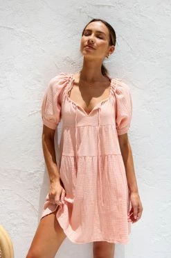 Renae Dress PEACH
