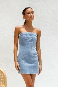 Catherine Denim Dress -Mona Shop IMG 0673 76256.1676428365