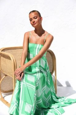 Bailey Dress GREEN -Mona Shop IMG 1020 48186.1677797056