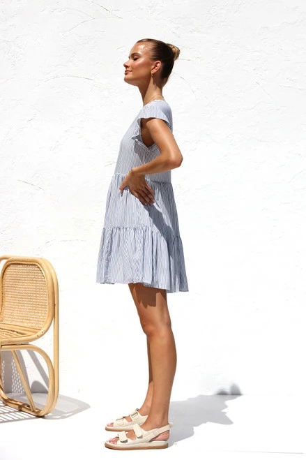 Delilah Dress STRIPE Delilah Dress STRIPE -Mona Shop IMG 1133 04382.1677731126