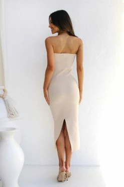Zoe Dress BEIGE -Mona Shop IMG 1201 65600.1657073191