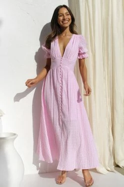 Lianna Dress PINK -Mona Shop IMG 1281 12215.1656297868