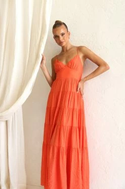Mia Dress TANGERINE