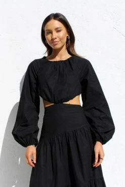 Shaine Dress BLACK -Mona Shop IMG 1578 44710.1662352317