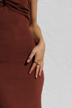 Zoe Dress TAN -Mona Shop IMG 1901 12808.1657078671