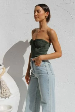 Bonnie Top KHAKI 5 Bonnie Top KHAKI -Mona Shop IMG 1942 31224.1658121510