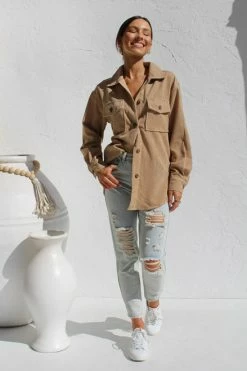 Mila Shacket CAMEL -Mona Shop IMG 2029 52247.1658127413