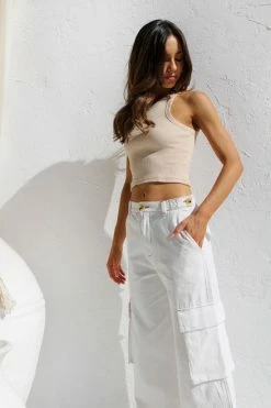 Sara Pants WHITE -Mona Shop IMG 2202 80430.1658734855