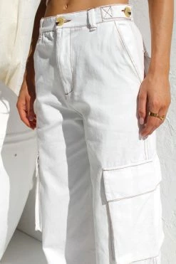 Sara Pants WHITE -Mona Shop IMG 2214 91844.1658734937
