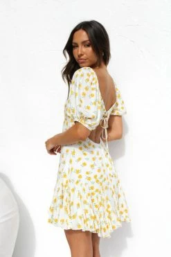 Minnie Dress YELLOW FLORAL -Mona Shop IMG 2496 72797.1662605660