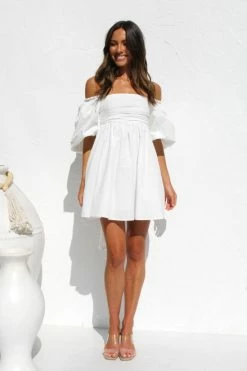 Nadiya Mini Dress WHITE 8 Nadiya Mini Dress WHITE -Mona Shop IMG 2663 92517.1661403053