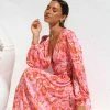 Olena Dress PINK FLORAL 2 Olena Dress PINK FLORAL -Mona Shop IMG 3023 11608.1661399291