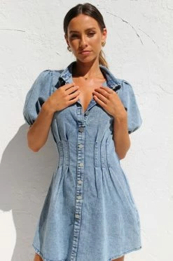 Jeannie Dress DENIM 4 Jeannie Dress DENIM -Mona Shop IMG 3053 77551.1660185075