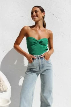 Brandi Top GREEN -Mona Shop IMG 3218 35328.1662724101