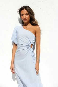 Ingrid Dress SKY BLUE 7 Ingrid Dress SKY BLUE -Mona Shop IMG 4207 26687.1663120929
