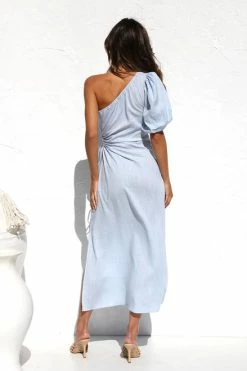 Ingrid Dress SKY BLUE 8 Ingrid Dress SKY BLUE -Mona Shop IMG 4213 62120.1663119348