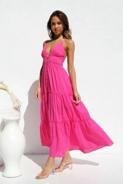 Clara Dress FUCHSIA 7 Clara Dress FUCHSIA -Mona Shop IMG 4383 17517.1661916614