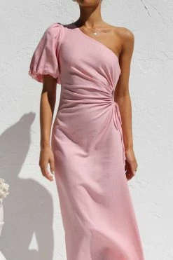Ingrid Dress LIGHT PINK -Mona Shop IMG 4731 06005.1661841541