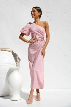 Ingrid Dress LIGHT PINK -Mona Shop IMG 4737 16245.1661841284
