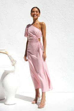 Ingrid Dress LIGHT PINK -Mona Shop IMG 4745 83332.1661841284