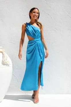 Belinda Dress BLUE -Mona Shop IMG 5737 11353.1665451673