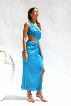 Belinda Dress BLUE -Mona Shop IMG 5751 38402.1665451673