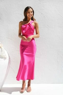 Tenille Dress FUCHSIA 4 Tenille Dress FUCHSIA -Mona Shop IMG 5779 84082.1665451622